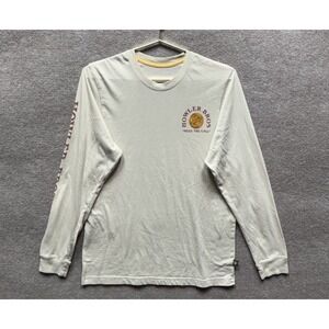 Howler Bros‎ Shirt Mens M Beige Monkey Cowboy Logo Graphic Tee Tagless Crewneck